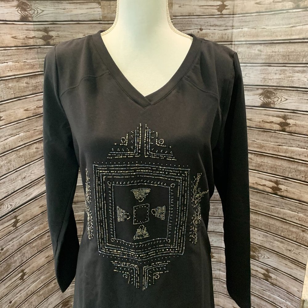🌸SUSAN GRAVER Artisan Long Sleeve T-Shirt - Picture 5 of 10